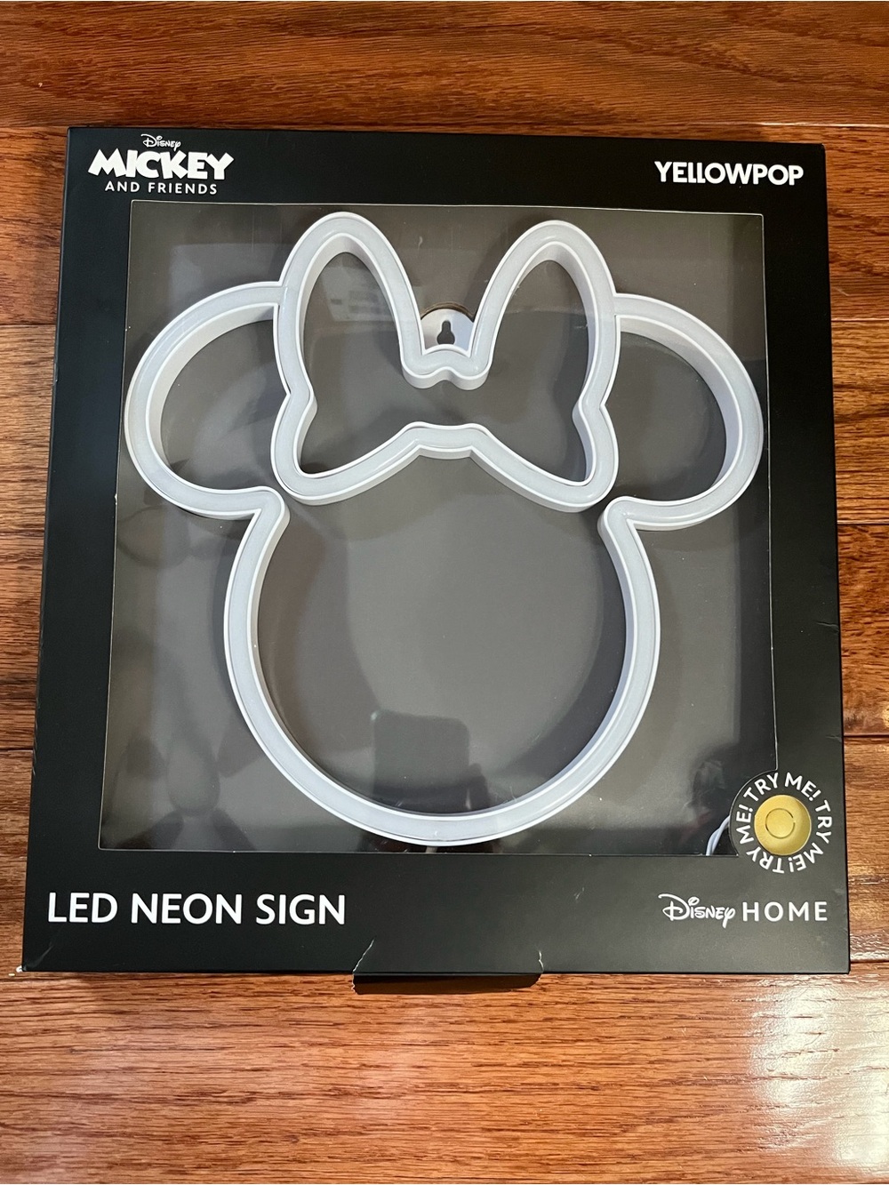 Disney Minnie LED Neon Sign - White